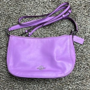 Coach Jasmine Leather Crossbody/Shoulder purse/bag